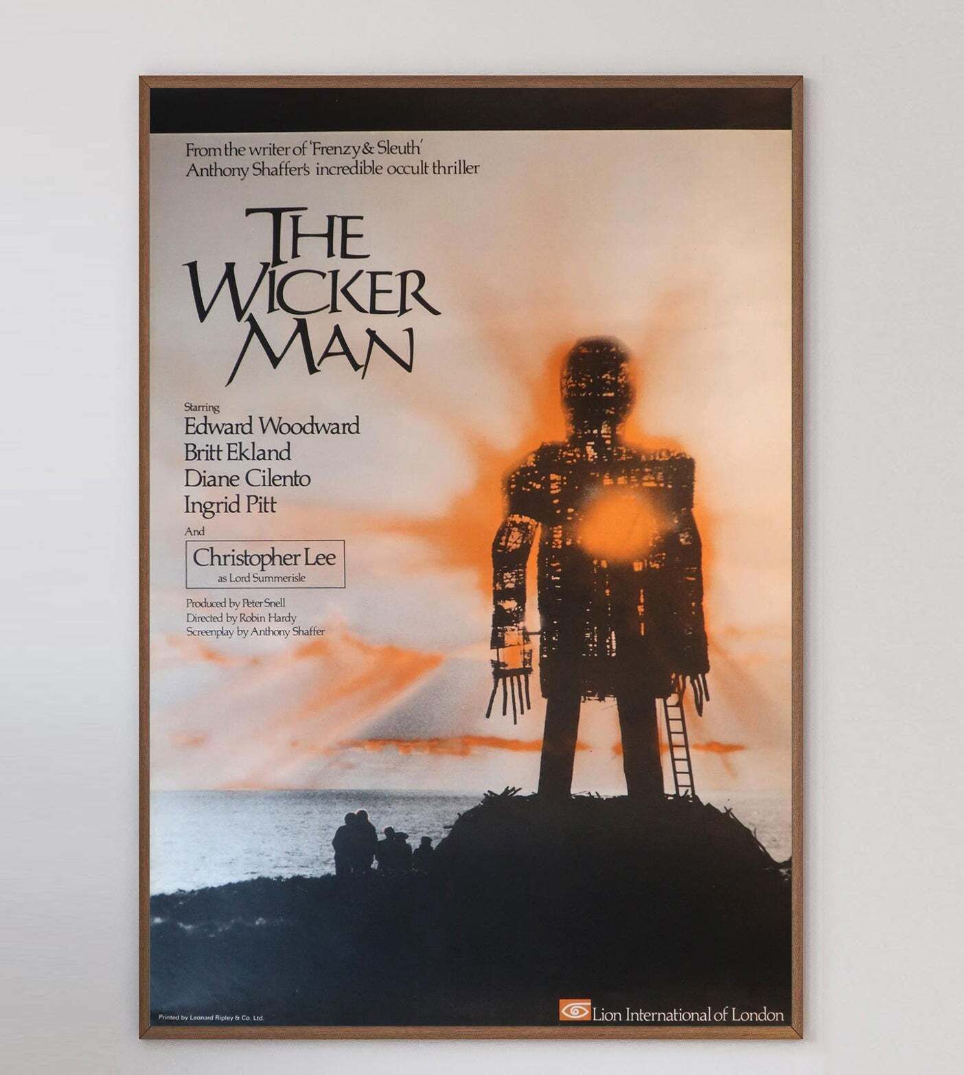 The Wicker Man  Original Vintage Poster photo 1171.0