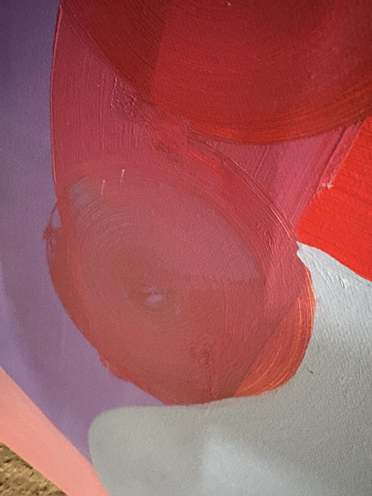 photo furniture Vtg Mid Century Style Abstract Art School Wall Hanging Painting Picture R1011