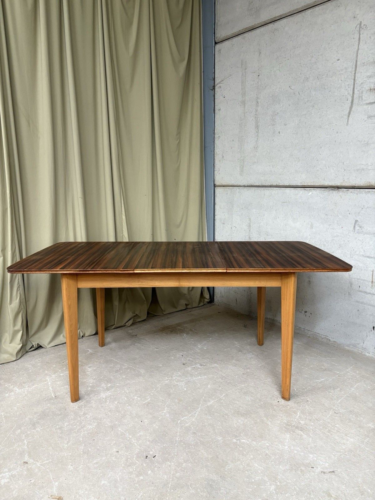 Vtg Mid Century Extending Vesper Dining Table Danish Italian Scandi Retro R1010 photo for sale