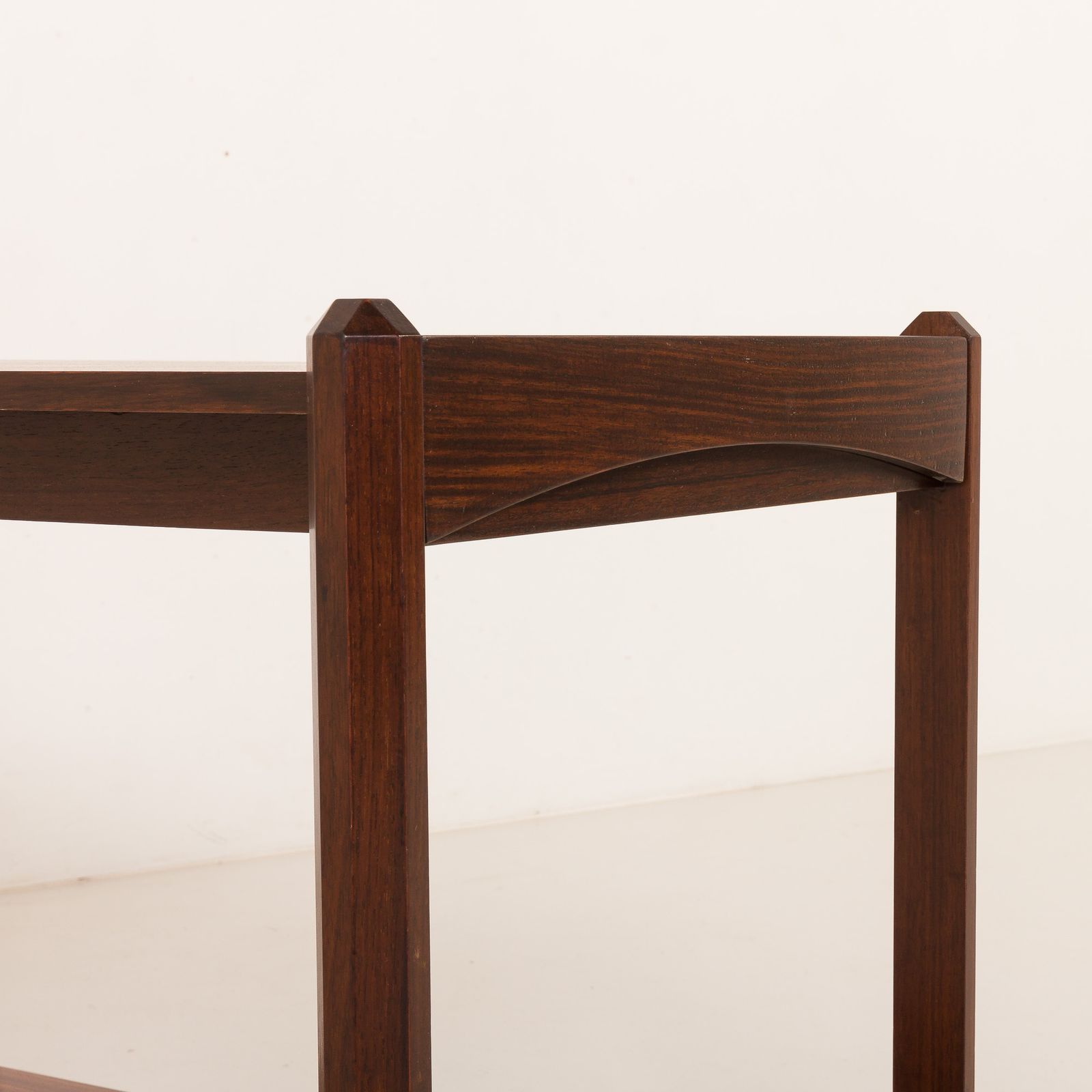 Italian Mid Century Bar Trolley, Serving Cart In Rosewood, 1960s photo buy