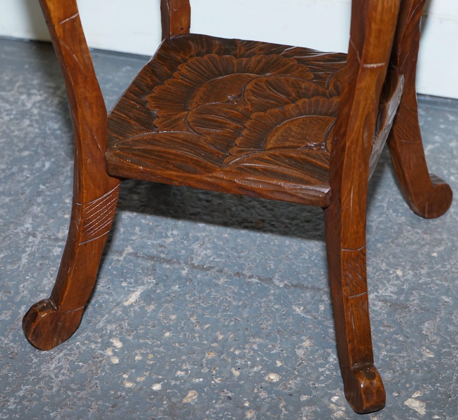 Restored 19th Century Libertys London Hand Carved Occasional Side End Lamp Table photo 850.0