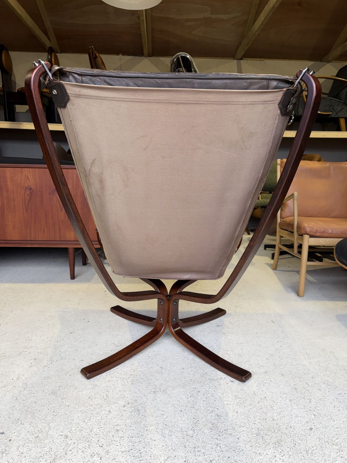 Furniture Mid Century Falcon Chair By Sigurd Ressell For Vatne Mobel Norway photo