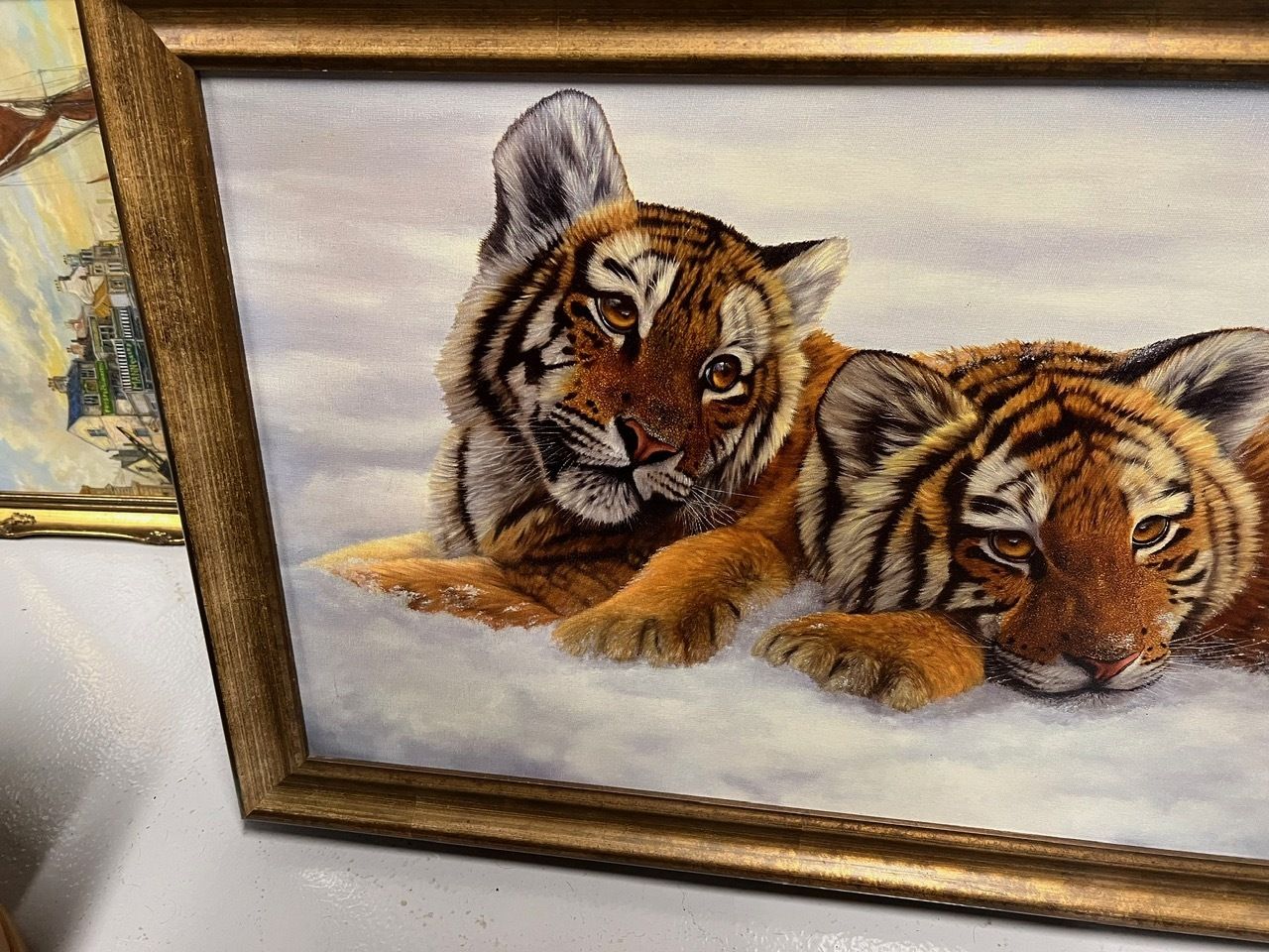 Ltd Print Of Tiger Cubs By Johnathon Truss 8/75 photo furniture