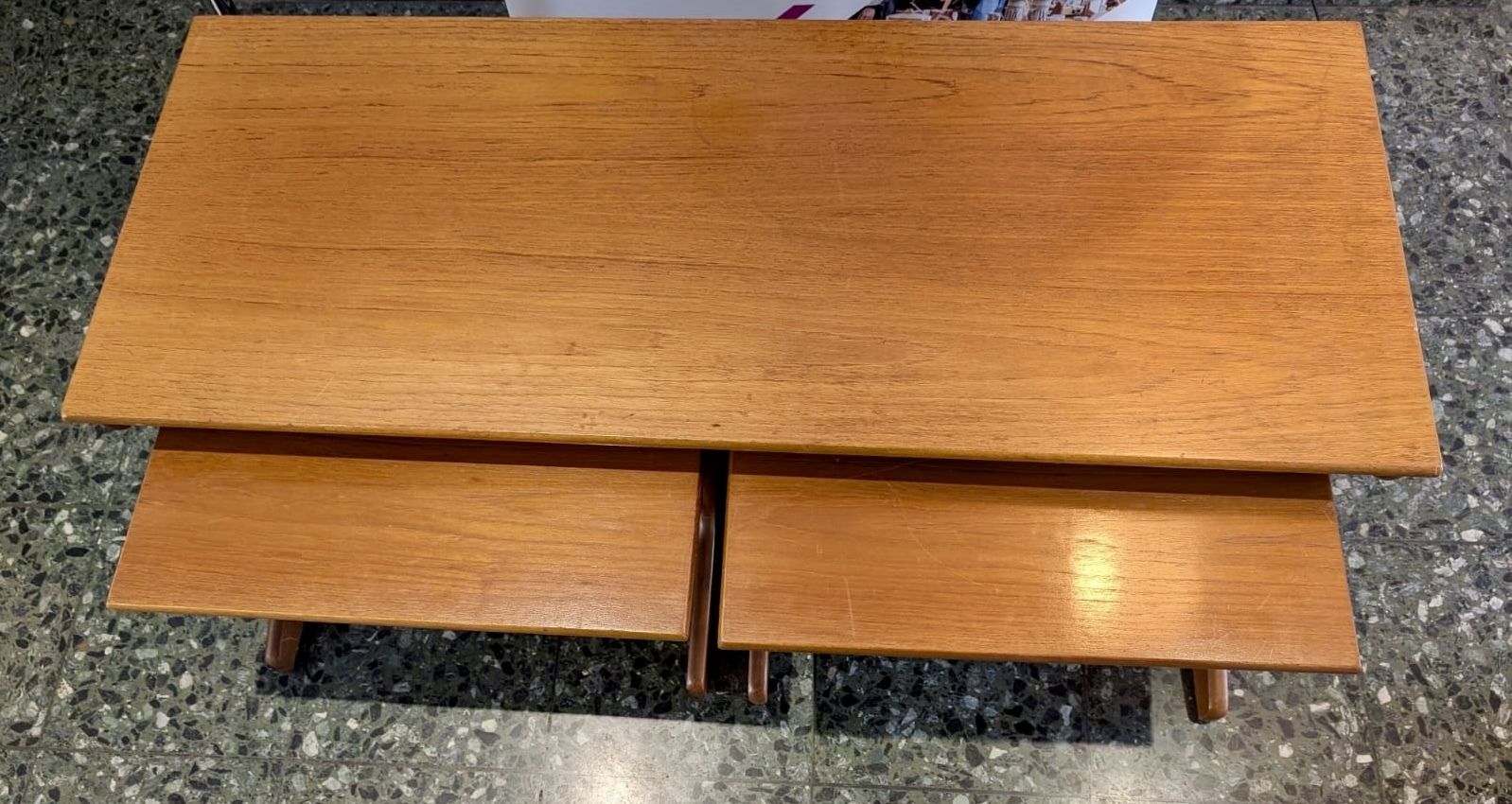 Retro Midcentury Portwood Nest Of 3 Tables
