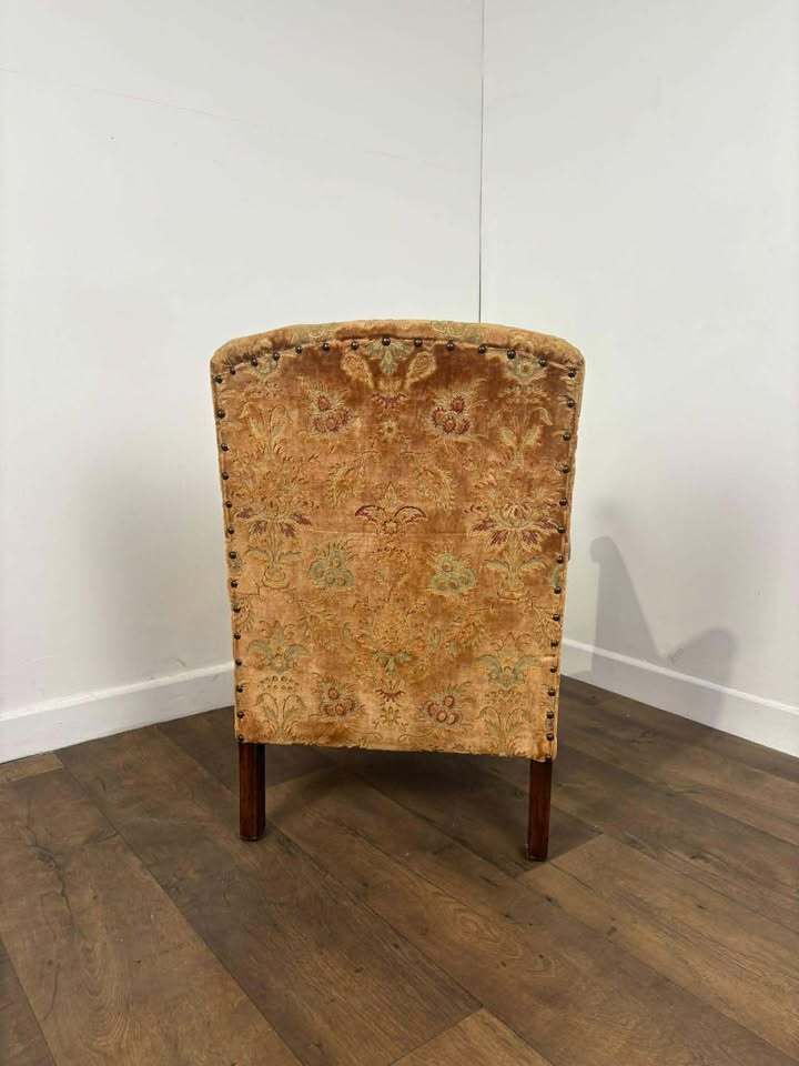 Vintage Upholstered Armchair photo vintage
