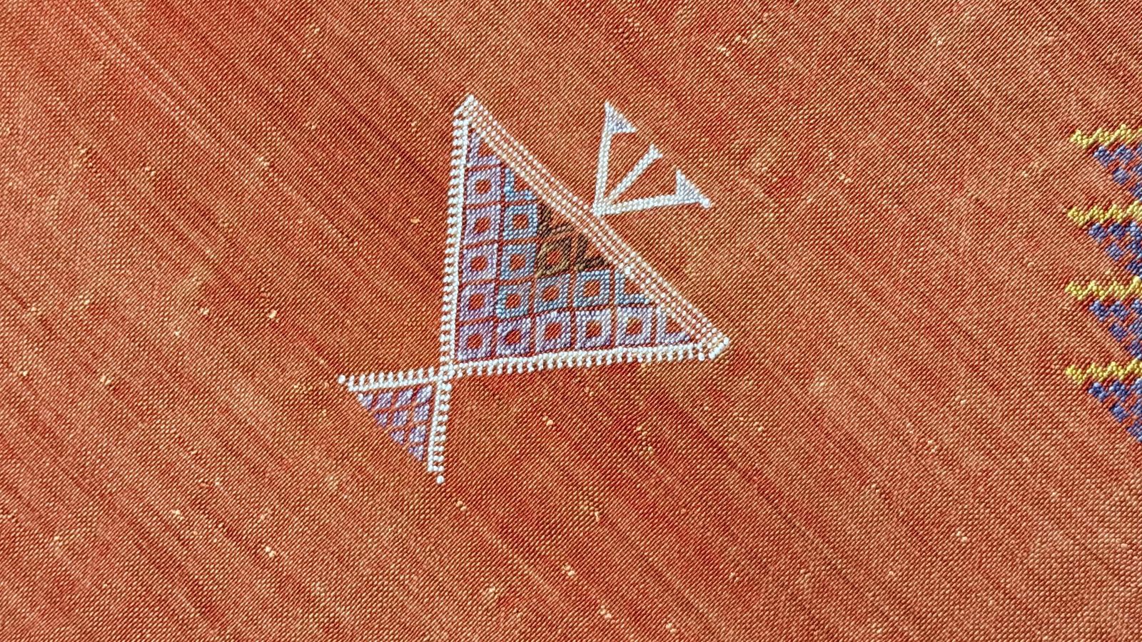 photo furniture Vintage Kilim Rug Moroccan Orange Geometric Handmade Flatweave Carpet Livingroom