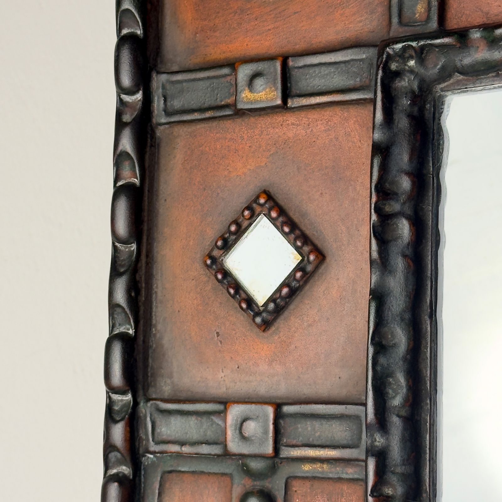 Home Decor Vintage Wall Mirror By Palladio, Italy, 1960s photo