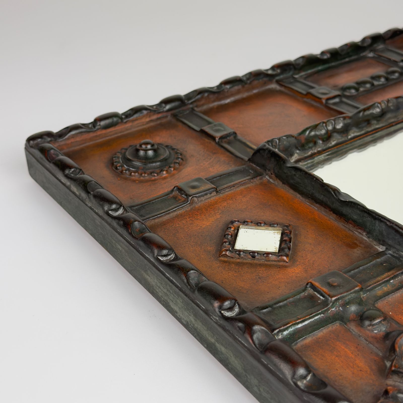 photo buy Vintage Wall Mirror By Palladio, Italy, 1960s