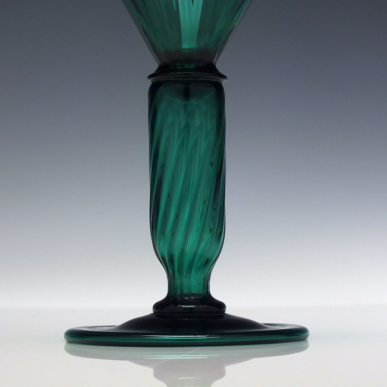 Exceptionally Rare 19th Century Green Wine Glass C1820 50 photo Home Decor