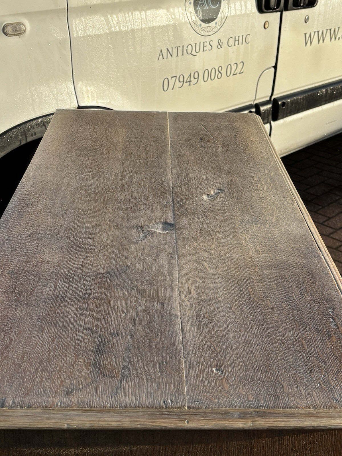 photo for sale Georgian Light Oak Chest Of Drawers.