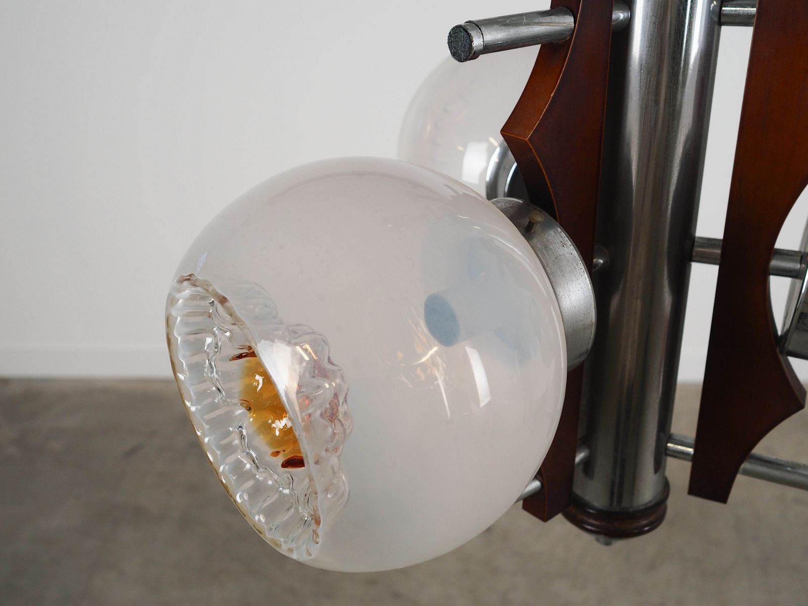 Pendant Lamp, Murano Glass, Italian Design, 1970s, Production: Italy photo for sale