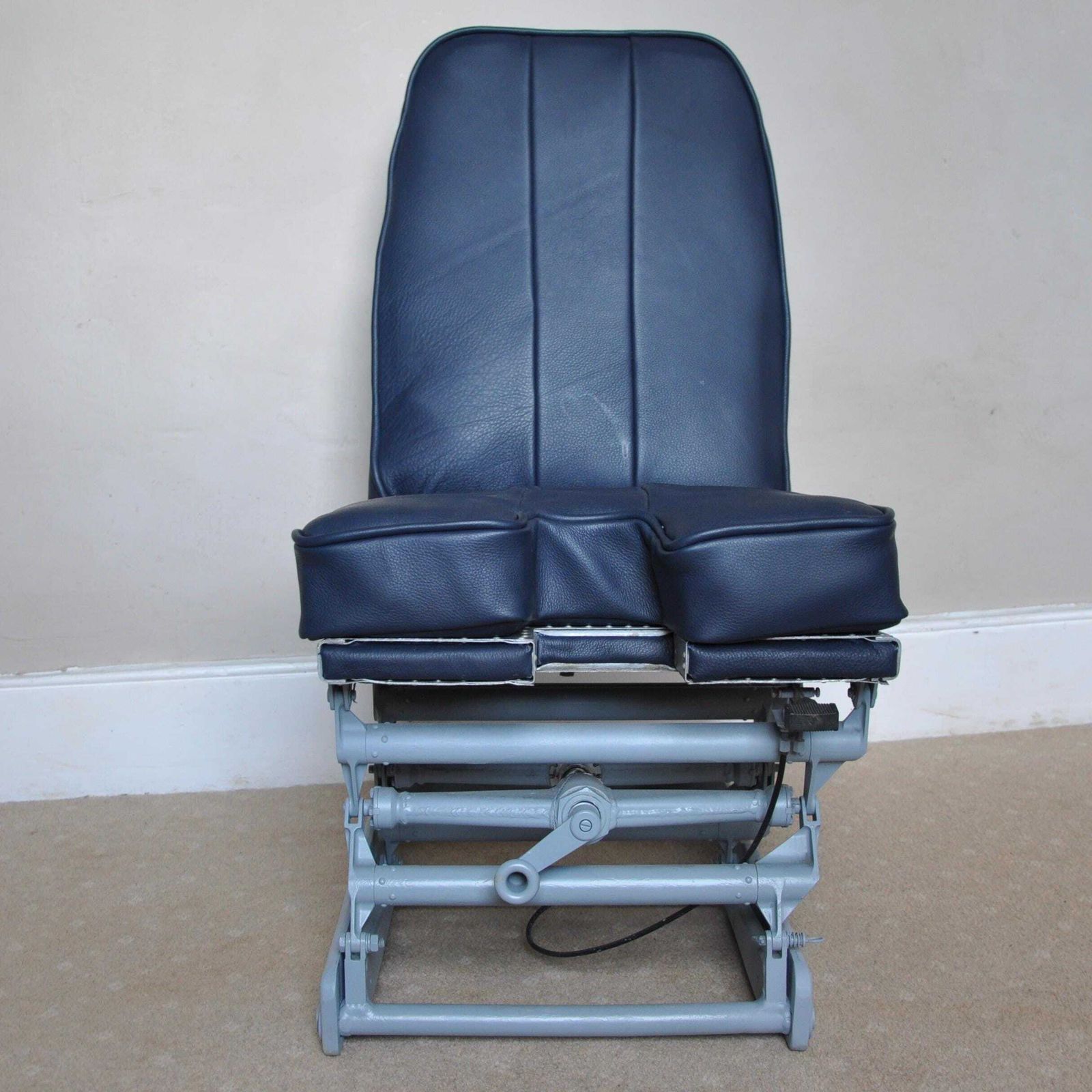 Aircraft Pilots Chair Let L410 Turbolet photo vintage