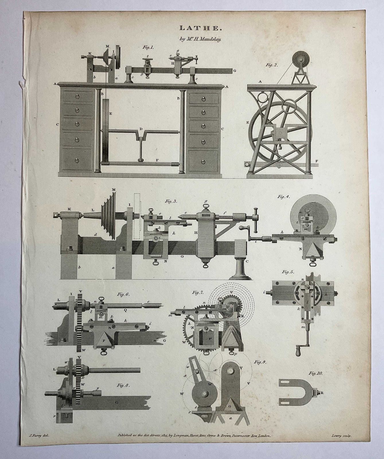 Antique Original Set Of 9 Georgian Book Plates. photo for sale