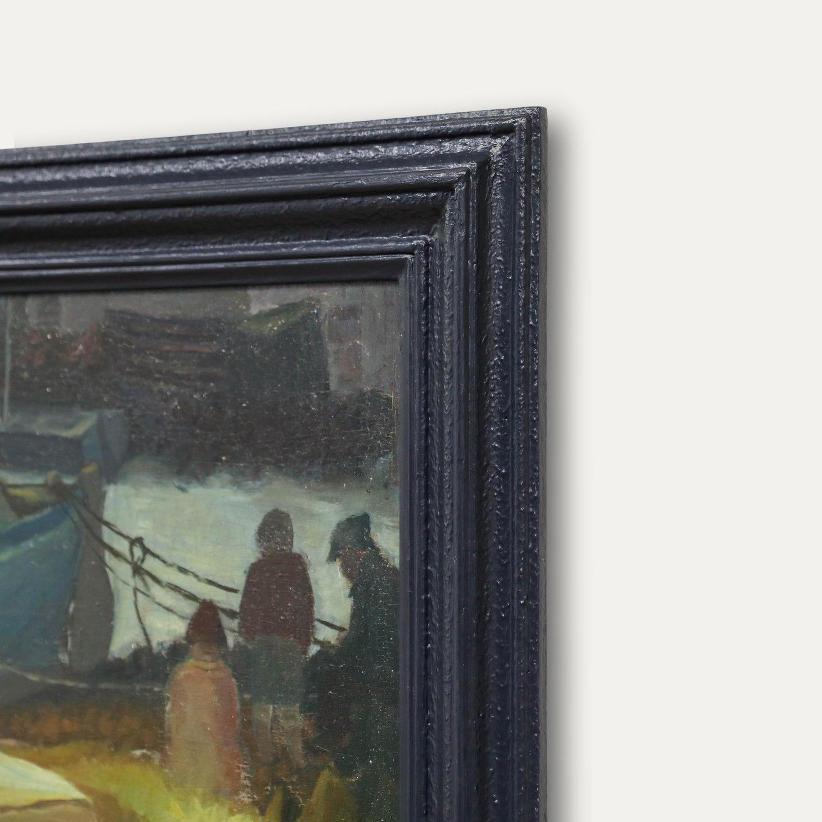 Attrib. Reginald William Gammon (1894 1997) Oil, The Harbour At Dusk photo 550.0