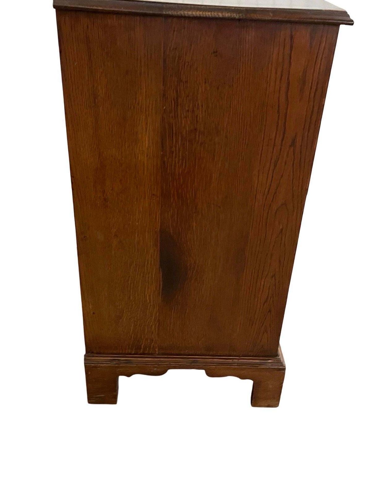 18th Century English Oak Georgian Chest Of Dreawers photo for sale