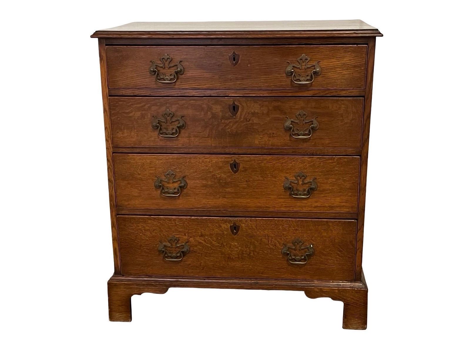 18th Century English Oak Georgian Chest Of Dreawers photo 3183.0