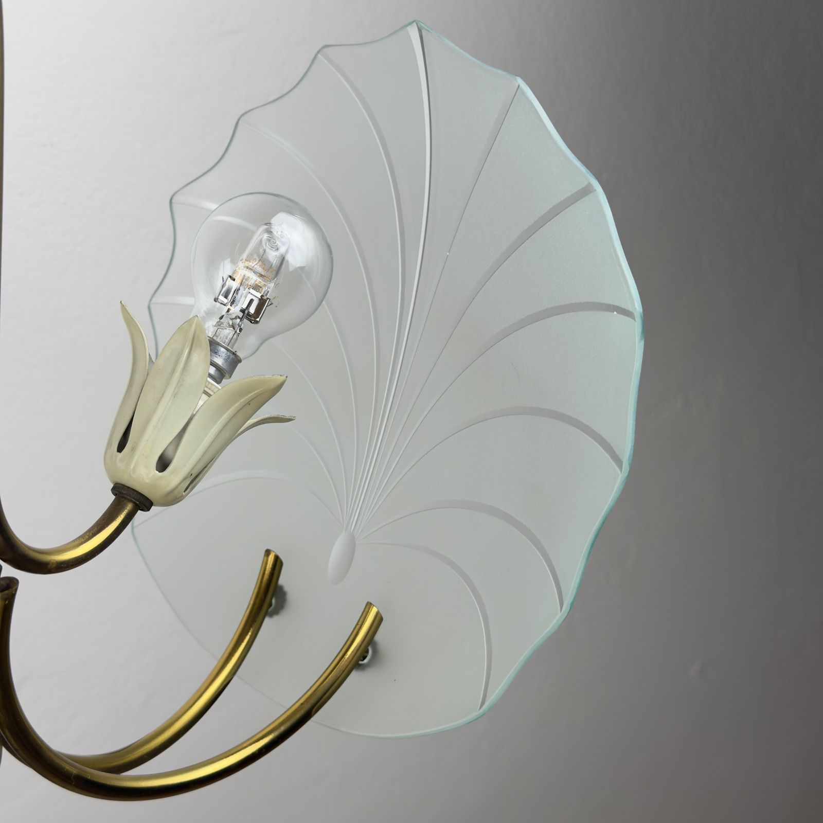 photo furniture Antique Chandelier, In Style Of Pietro Chiesa For Fontana Arte, Italy, 1930s