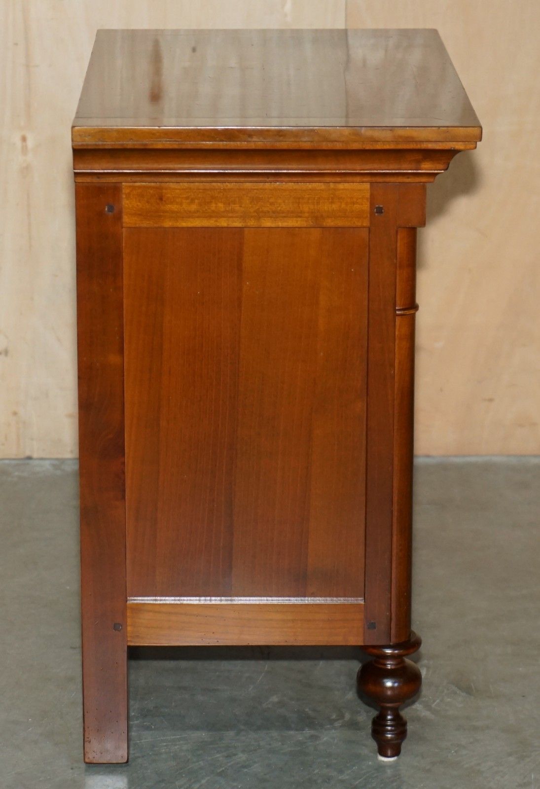 Furniture Pair Of Grange Furniture Paris France Cherrywood Nightstands Or Lamp Wine Tables photo