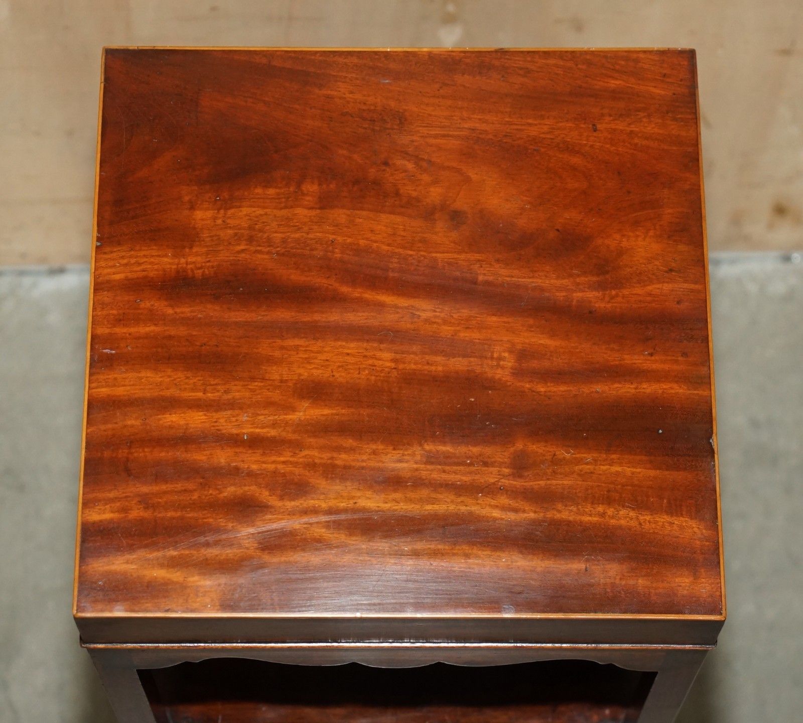 Antique Georgian Mahogany Wash Vanity Stand With J & Mp Bell Earthenware Bowl photo 1350.0