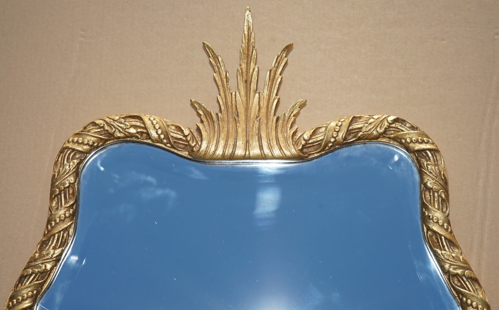 Friedman Brothers XVII Century Style The Lady Oglethorpe Beveled Wall Mirror photo Home Decor