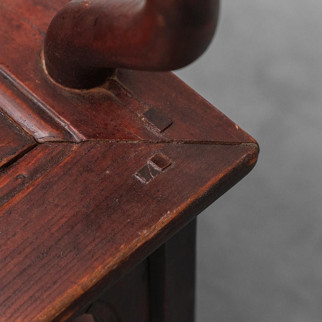 photo furniture Ming Dynasty Style Wooden Chair With Armrests, China, 19th Century