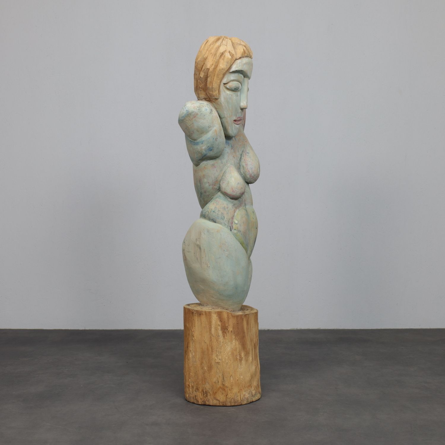 Carved Wood Sculpture By Tom De Munk Kerkmeer, Australia, 1990s photo furniture