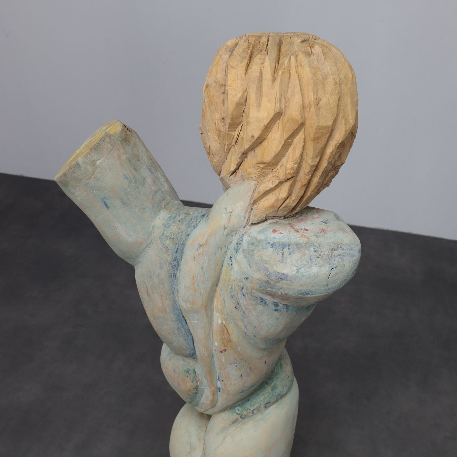 Carved Wood Sculpture By Tom De Munk Kerkmeer, Australia, 1990s photo vinterior