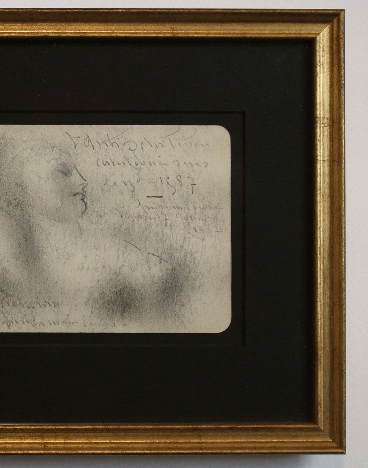 'Sketch Portrait Of A Reclining Woman' By Guillaume Dulac (Circa 1920s) photo for sale