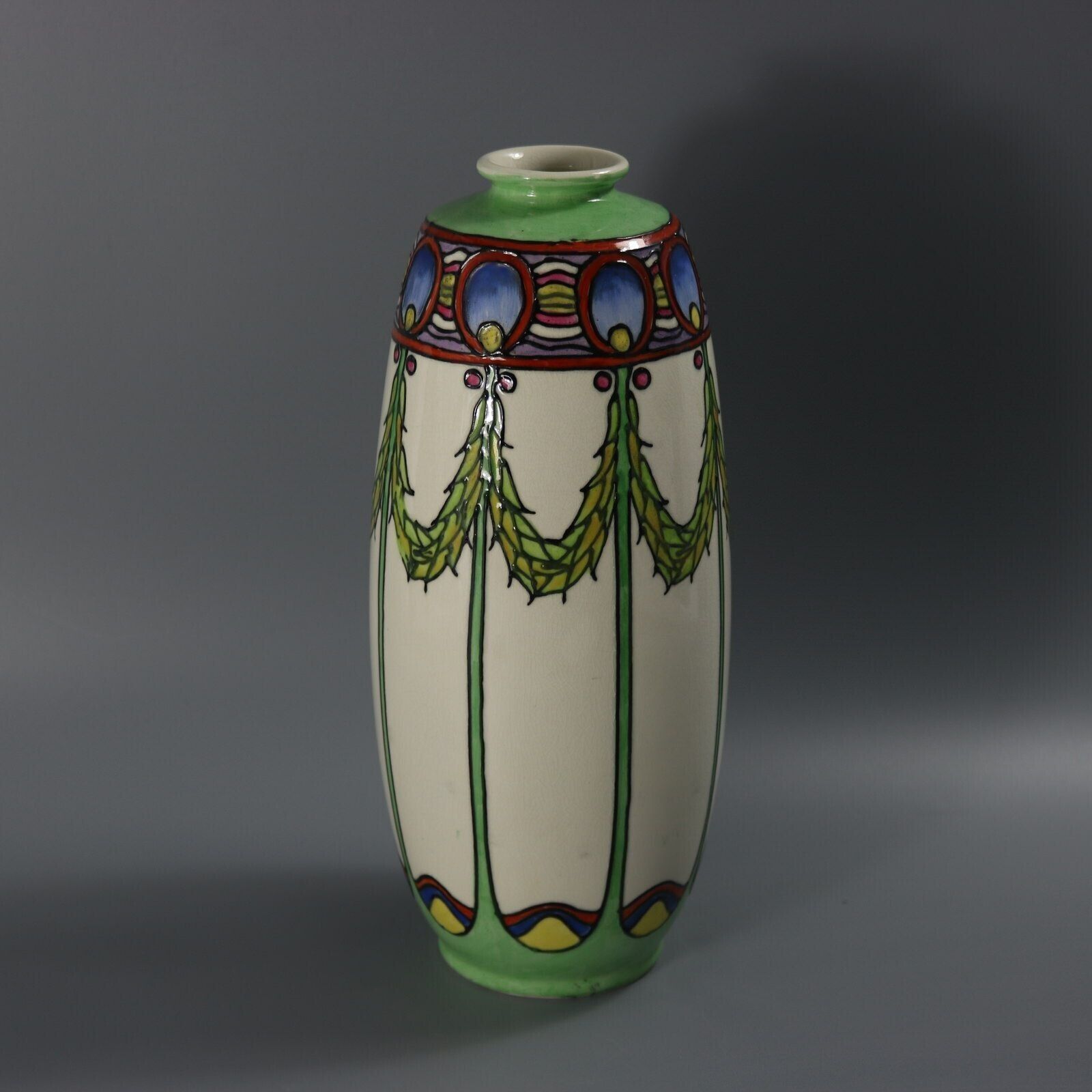 Minton Secessionist No.1 Vase Rare Colourway