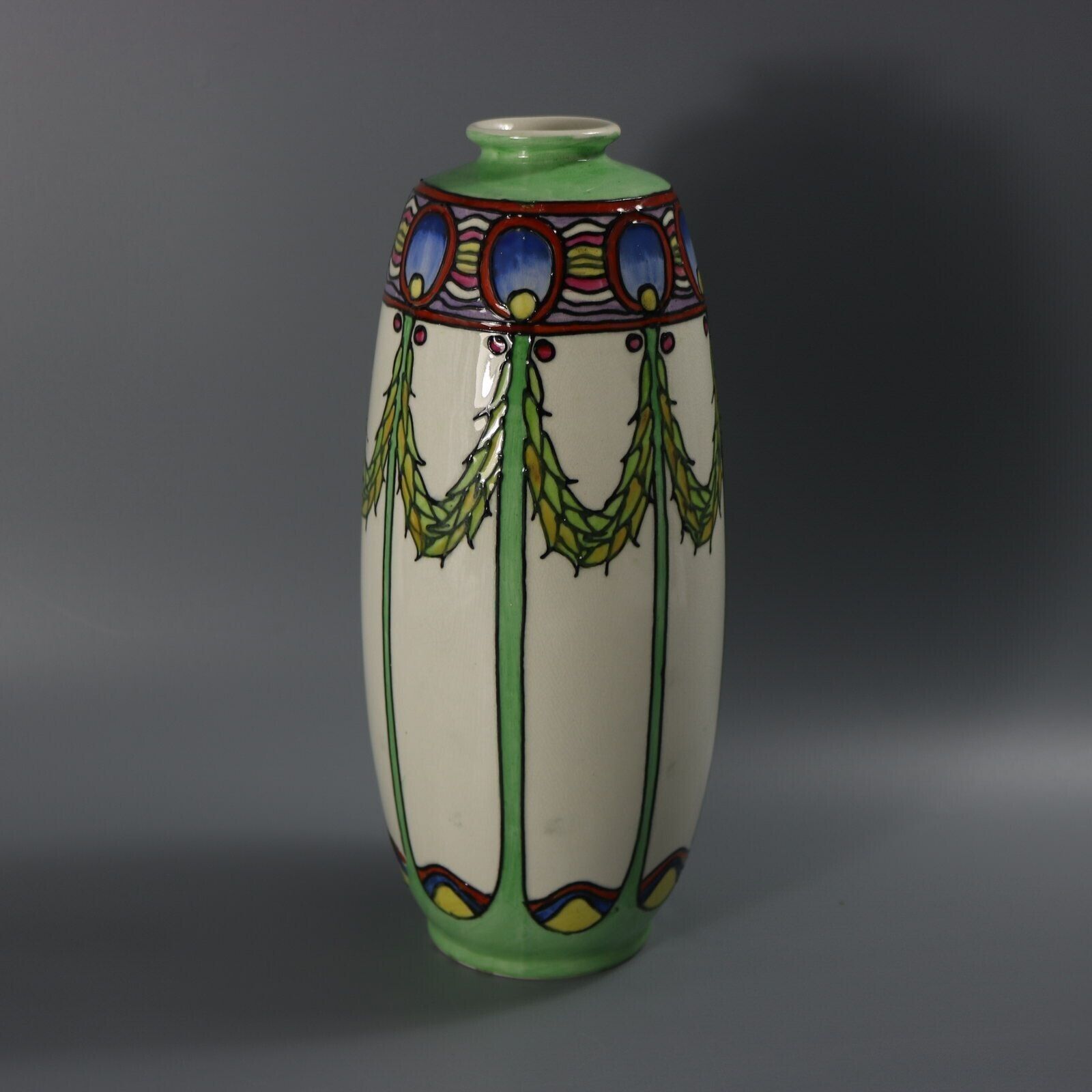 Minton Secessionist No.1 Vase Rare Colourway photo for sale