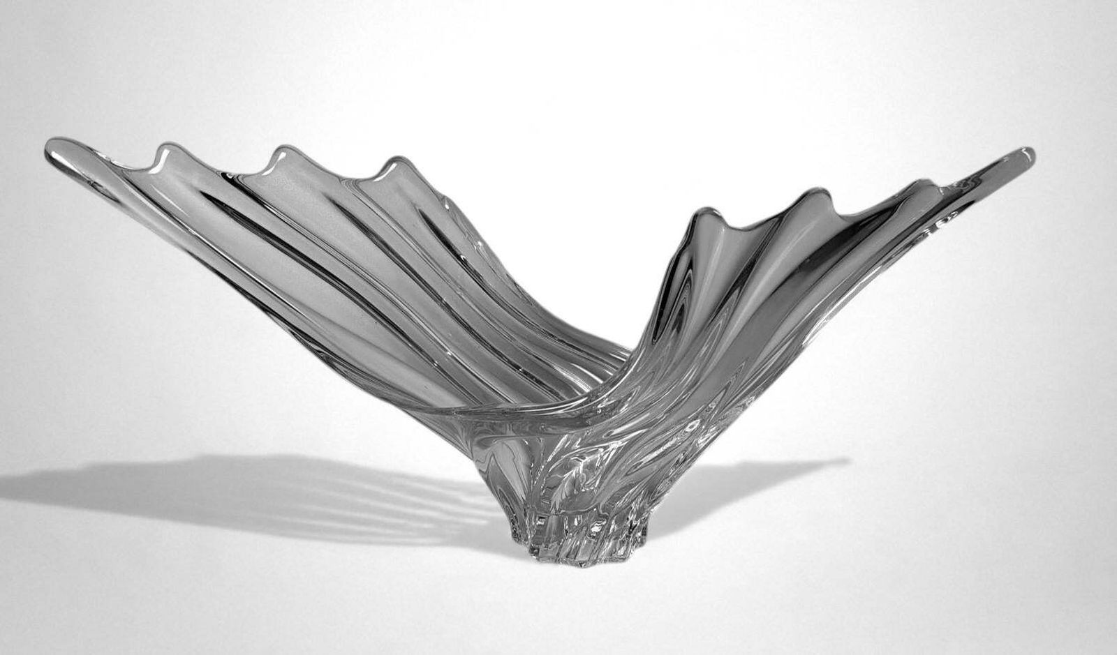 Art Deco French Crystal Centerpiece, Produced In The Vannes Le Châtel Area photo for sale