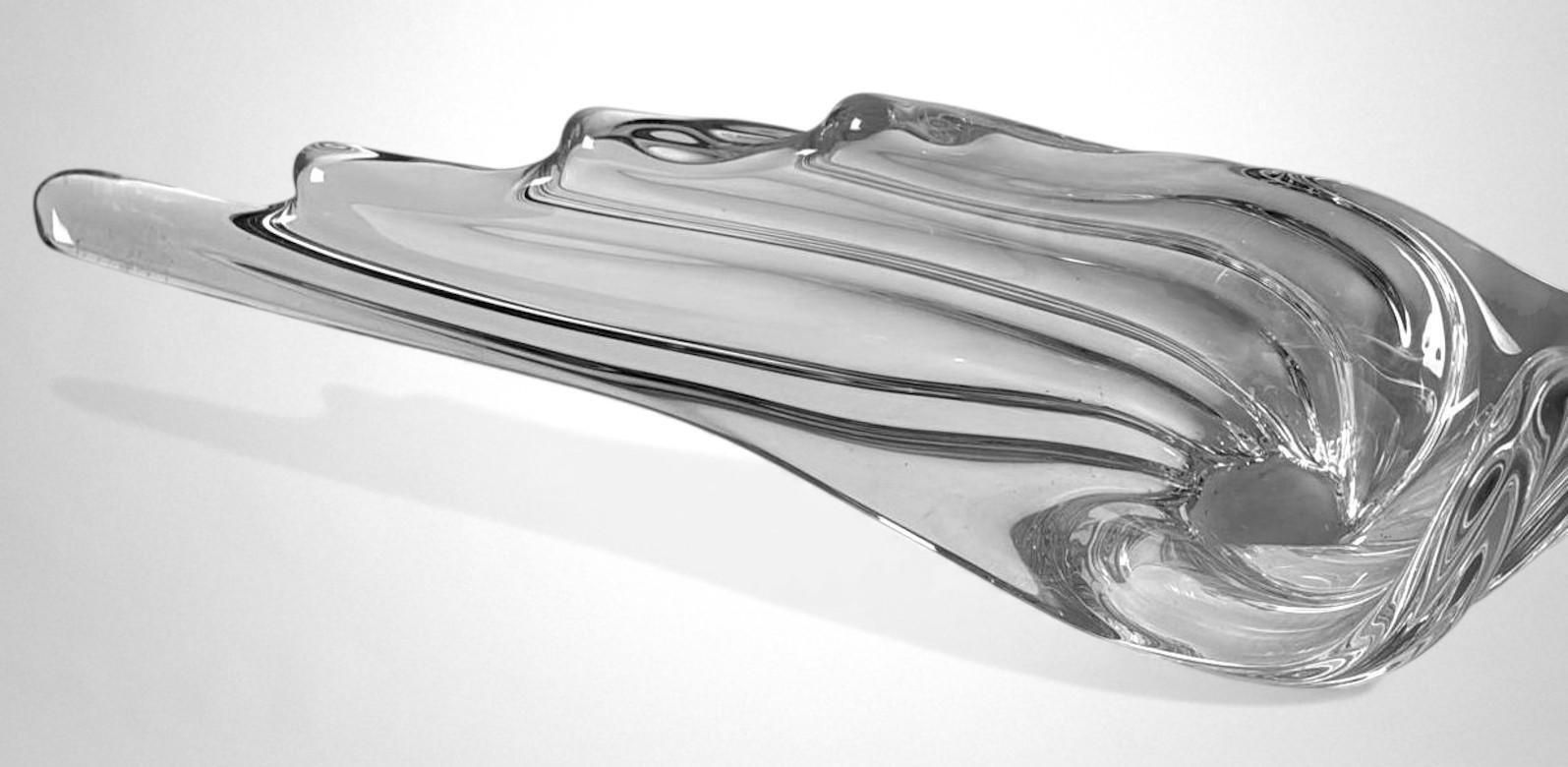 photo furniture Art Deco French Crystal Centerpiece, Produced In The Vannes Le Châtel Area
