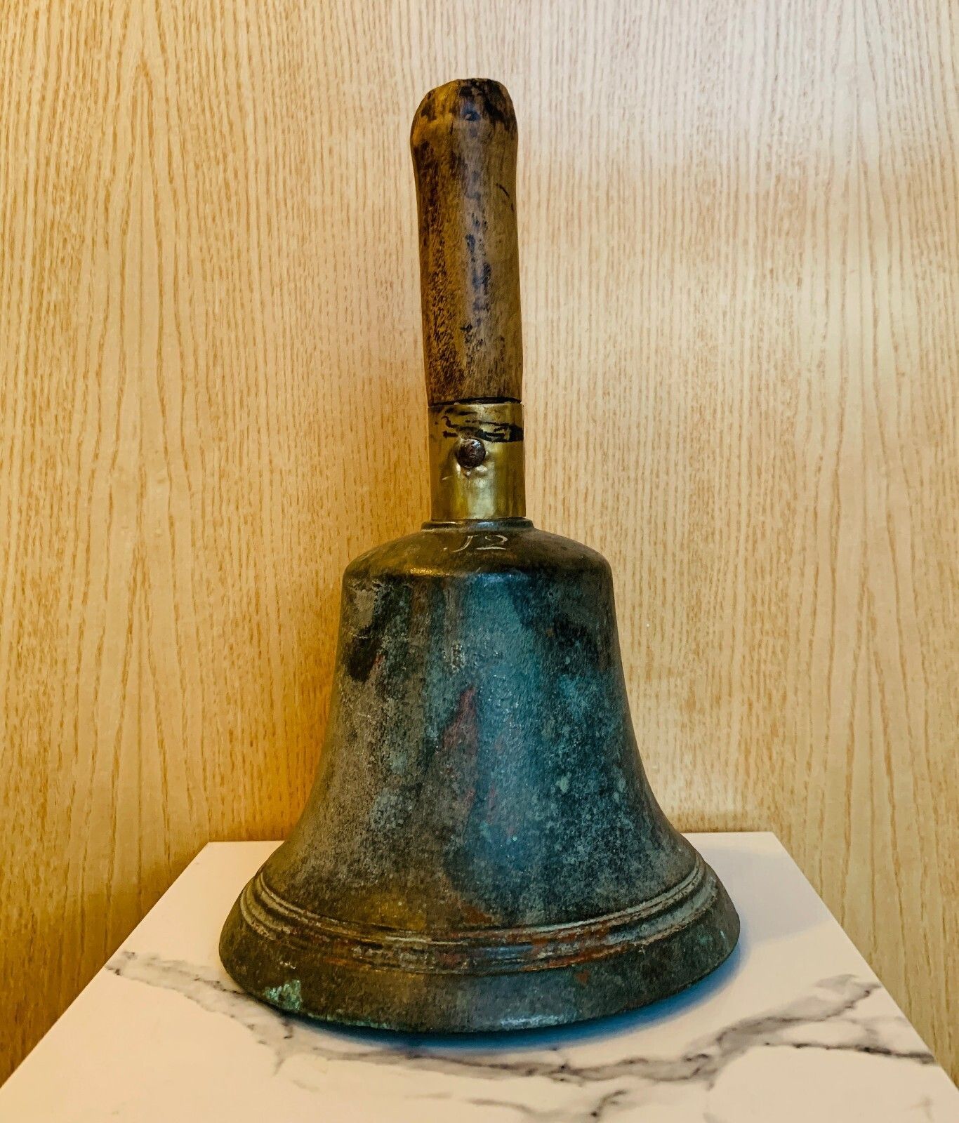 Home Decor Rare Georgian Bronze Town Crier’s Bell Watchman’s Alarm Handbell (C. 1714–1830) photo