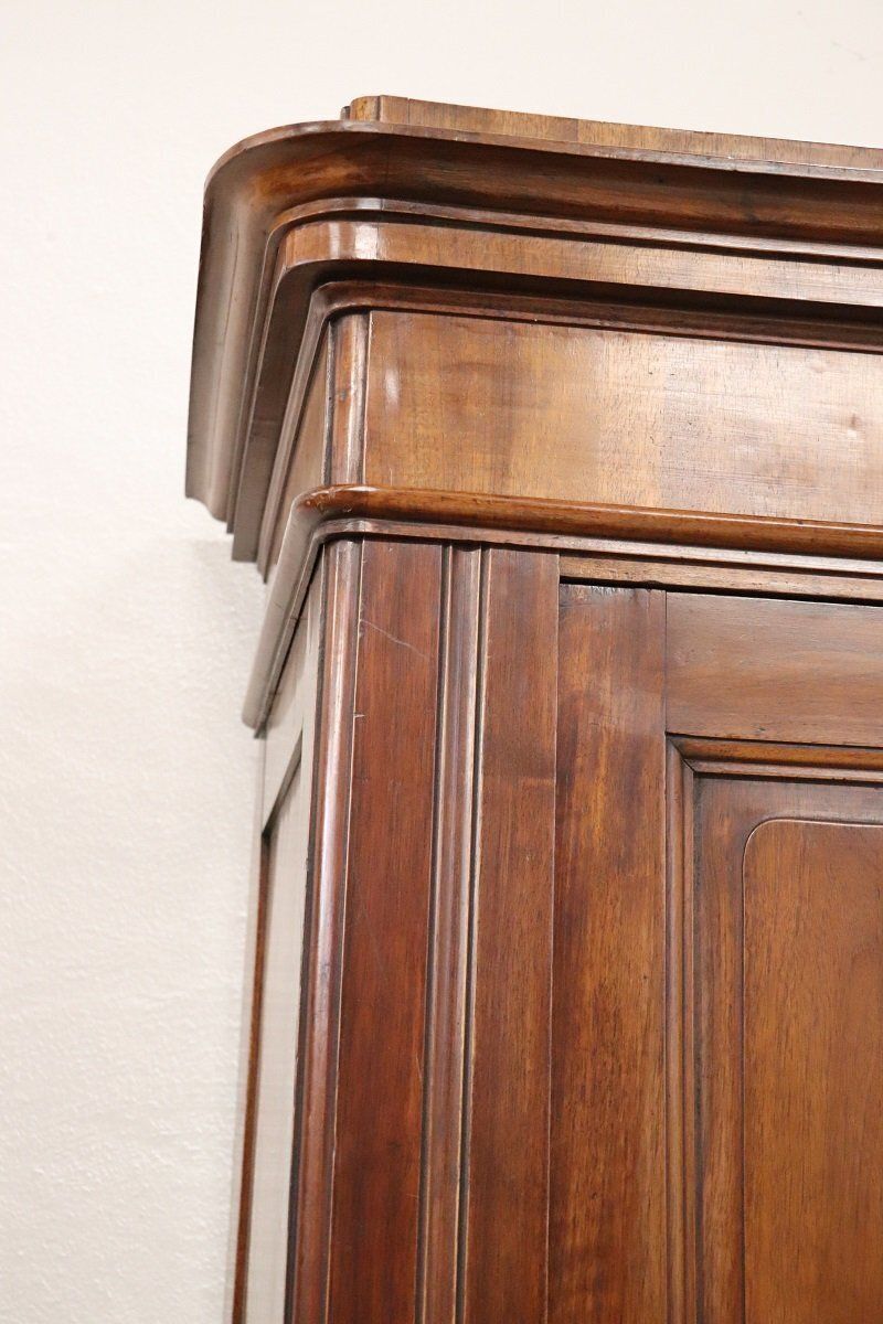 Large Antique 19th Century 4 Door Wardrobe In Walnut photo for sale