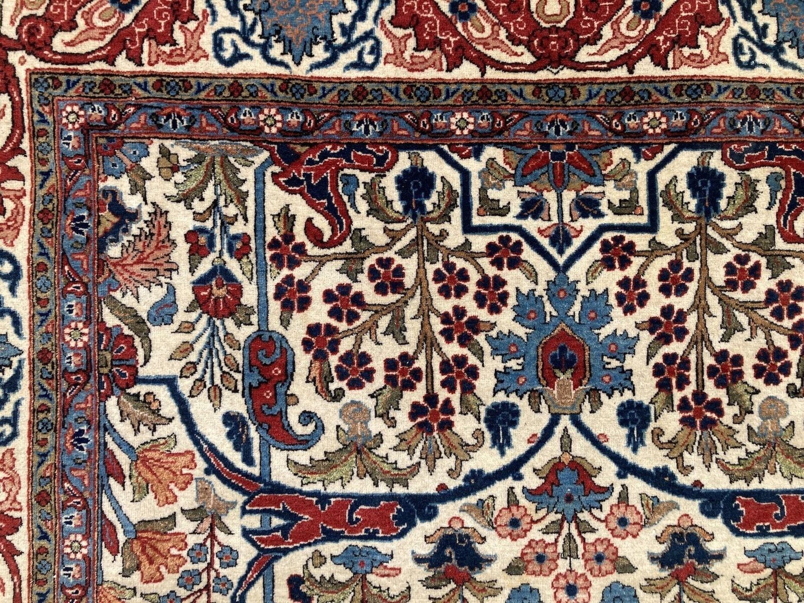 2900.0 Antique Qum Rug 2.10m X 1.36m, 1910s photo