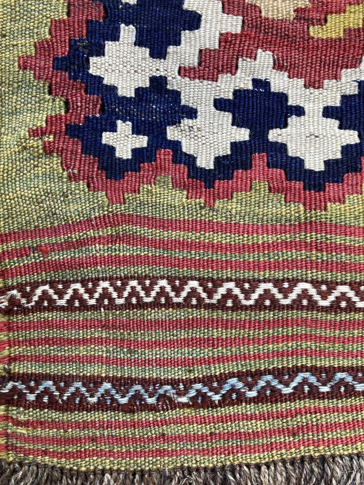 photo furniture Antique Qashqai Kilim 2.02m X 1.37m