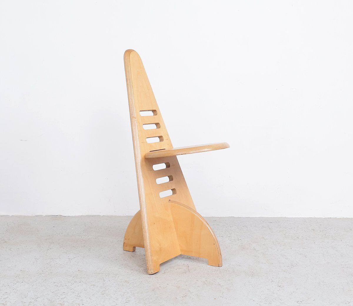 Lundi Sit Adjustable Wooden Chairs, 1980s, Set Of 2 photo Furniture