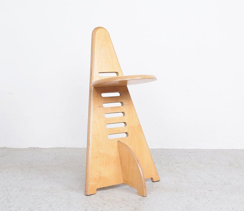 photo furniture Lundi Sit Adjustable Wooden Chairs, 1980s, Set Of 2