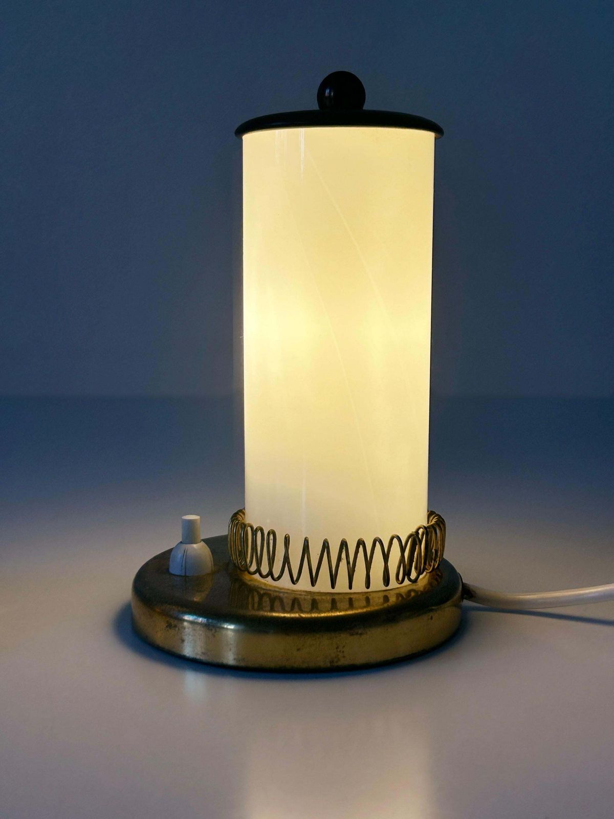 Set Of Two Lovely Mid Century Modern Bedside Table Lamps Germany 1950s photo buy