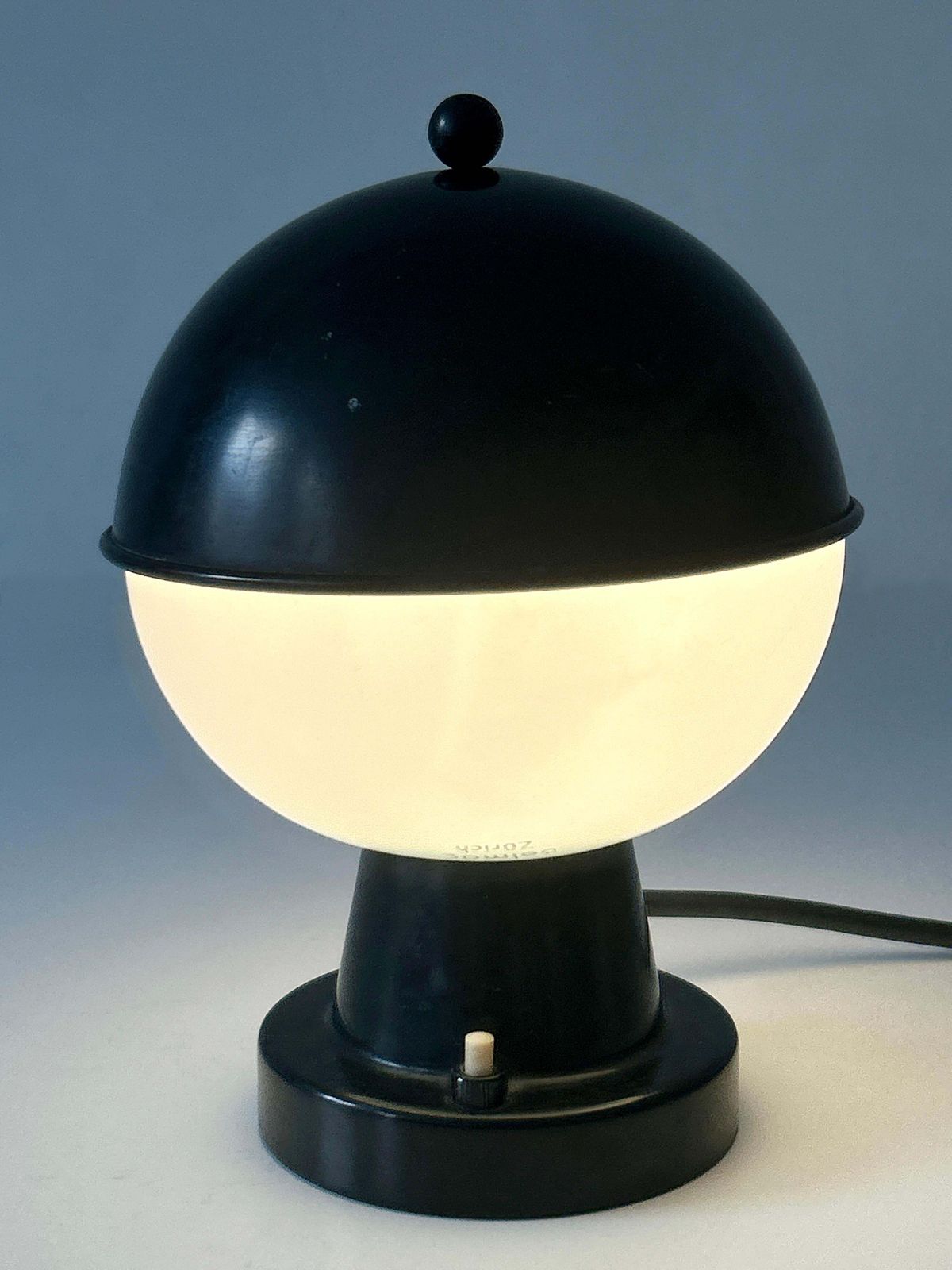 Rare & Lovely Mid Century Modern Table Lamp By Belmag, Switzerland, 1960s photo Lighting
