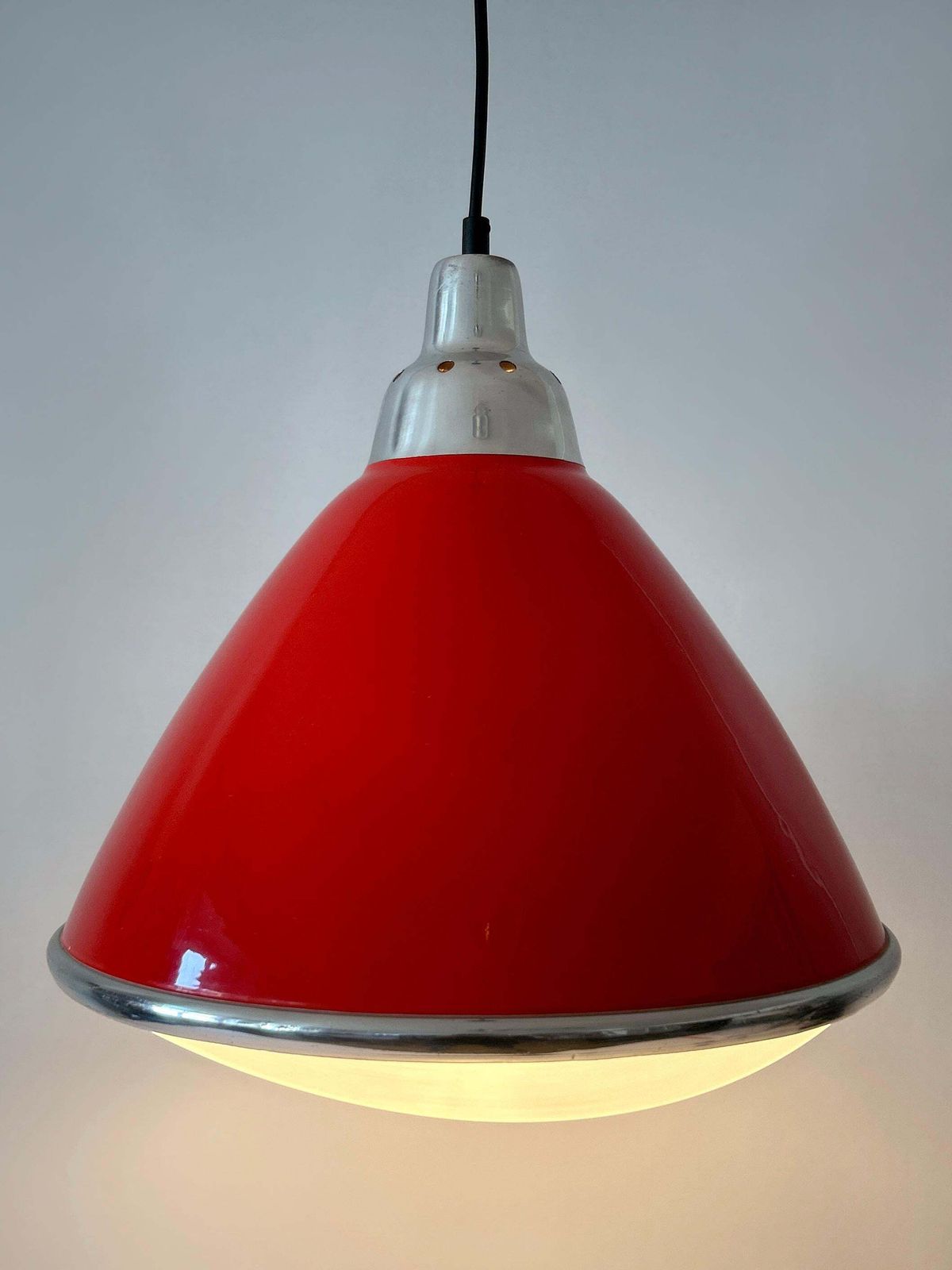 Mid Century 'Headlight' Pendant Lamp By Ingo Maurer For Design M, 1968, Germany photo vinterior