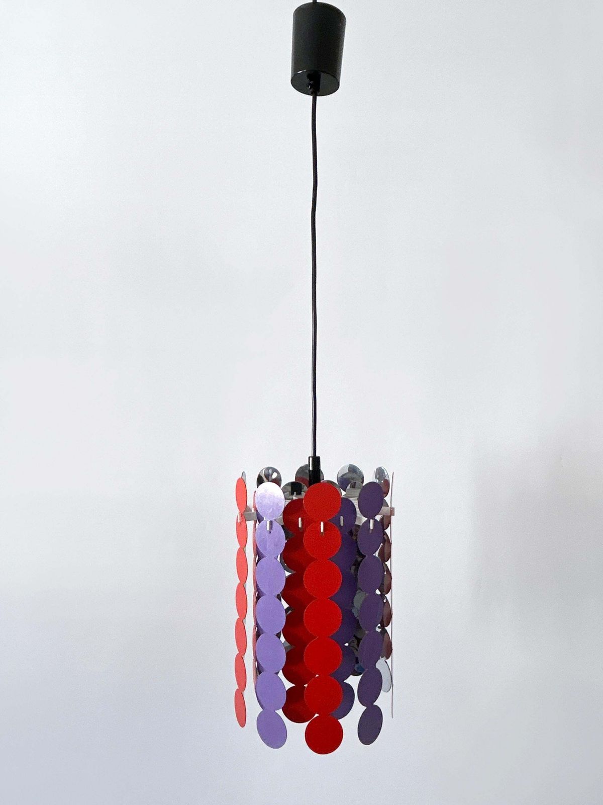 Lovely Mid Century Modern Pendant Lamp Or Hanging Light By Doria 1960 Germany photo for sale
