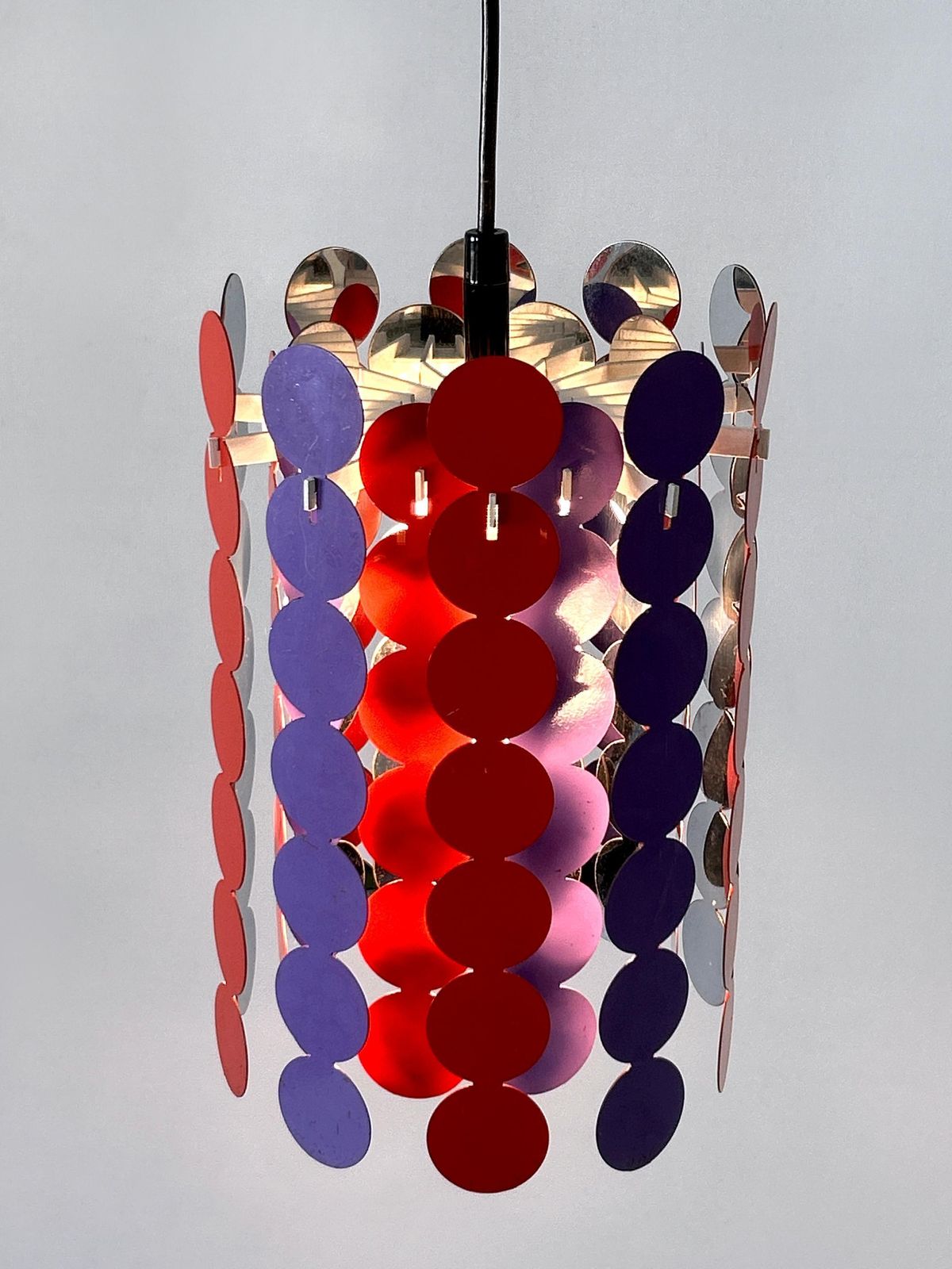 Lighting Lovely Mid Century Modern Pendant Lamp Or Hanging Light By Doria 1960 Germany photo