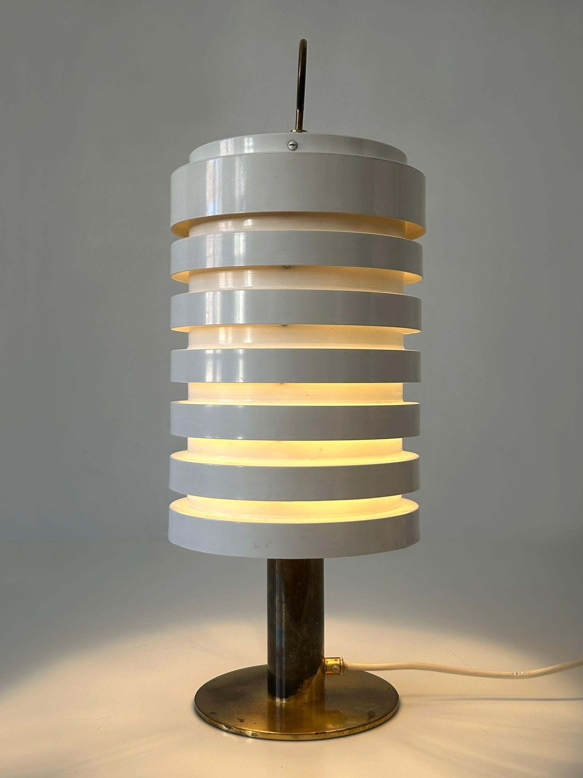 Exceptional Mid Century Table Lamp 'B 99' By Hans Agne Jakobsson Sweden 1962 photo vintage
