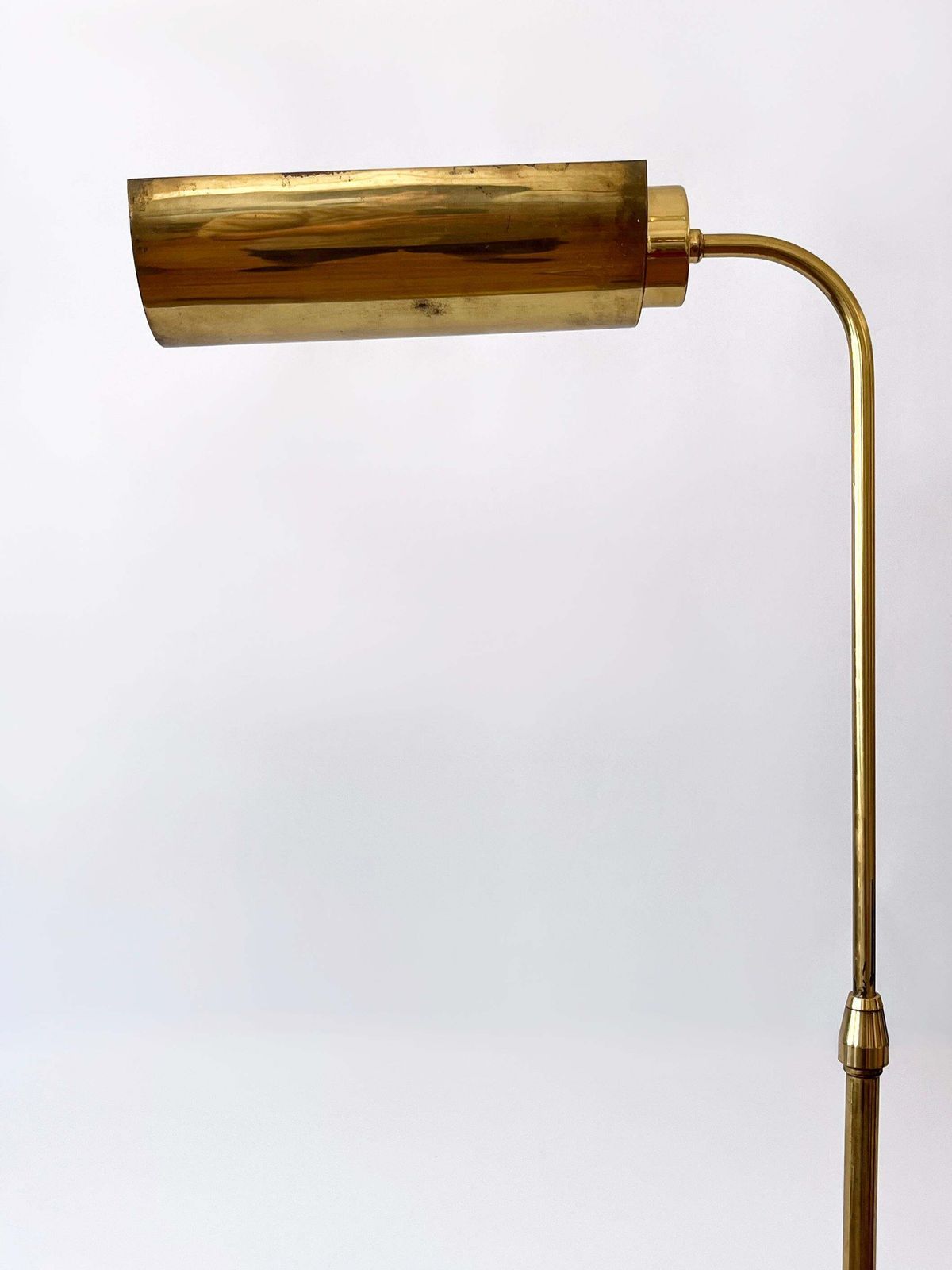 photo furniture Adjustable Mid Century Modern Brass Floor Lamp Or Reading Light Sweden 1960s