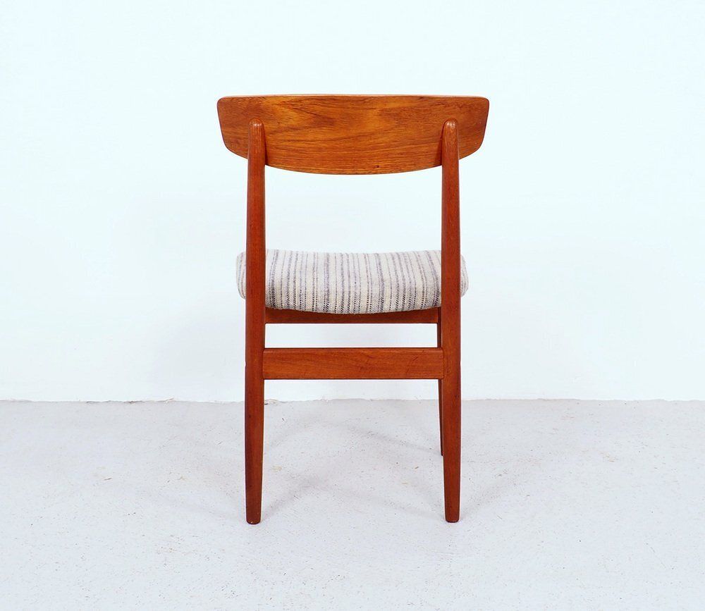 Danish Teak Dining Chairs From Viborg Stolefabrik, 1960s, Set Of 4 photo vinterior