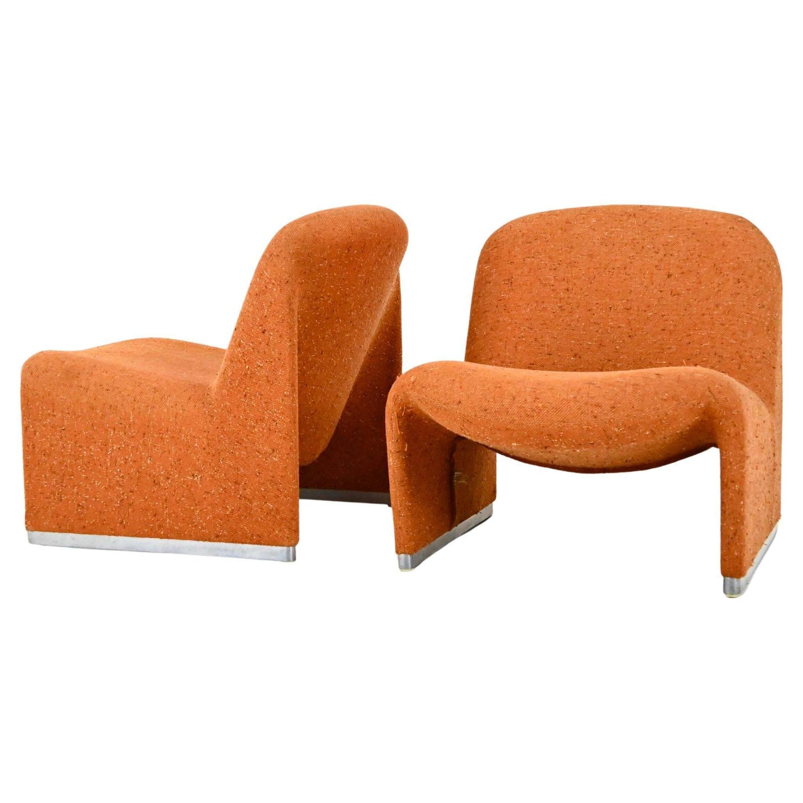 Alky Chairs By Giancarlo Piretti For Anonima Castelli, 1970s, Set Of 2