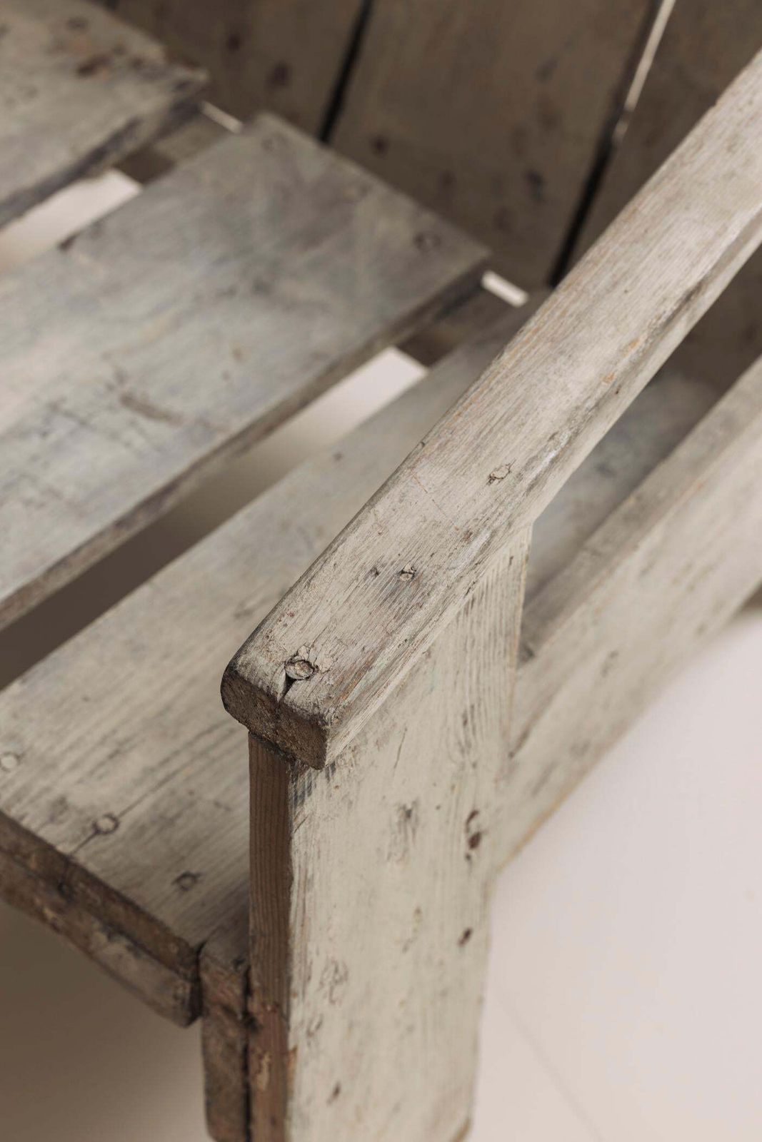 photo for sale Unconventional Crate Chair, In The Manner Of Gerrit Rietveld, 1970s