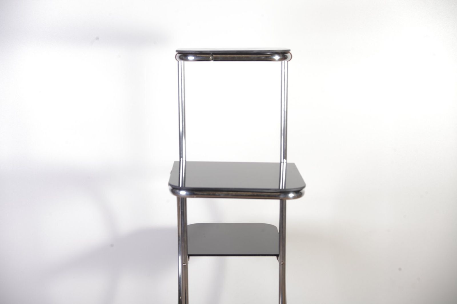 Tubular Chrome Flower Stand By Hynek Gottwald, 1940s photo buy