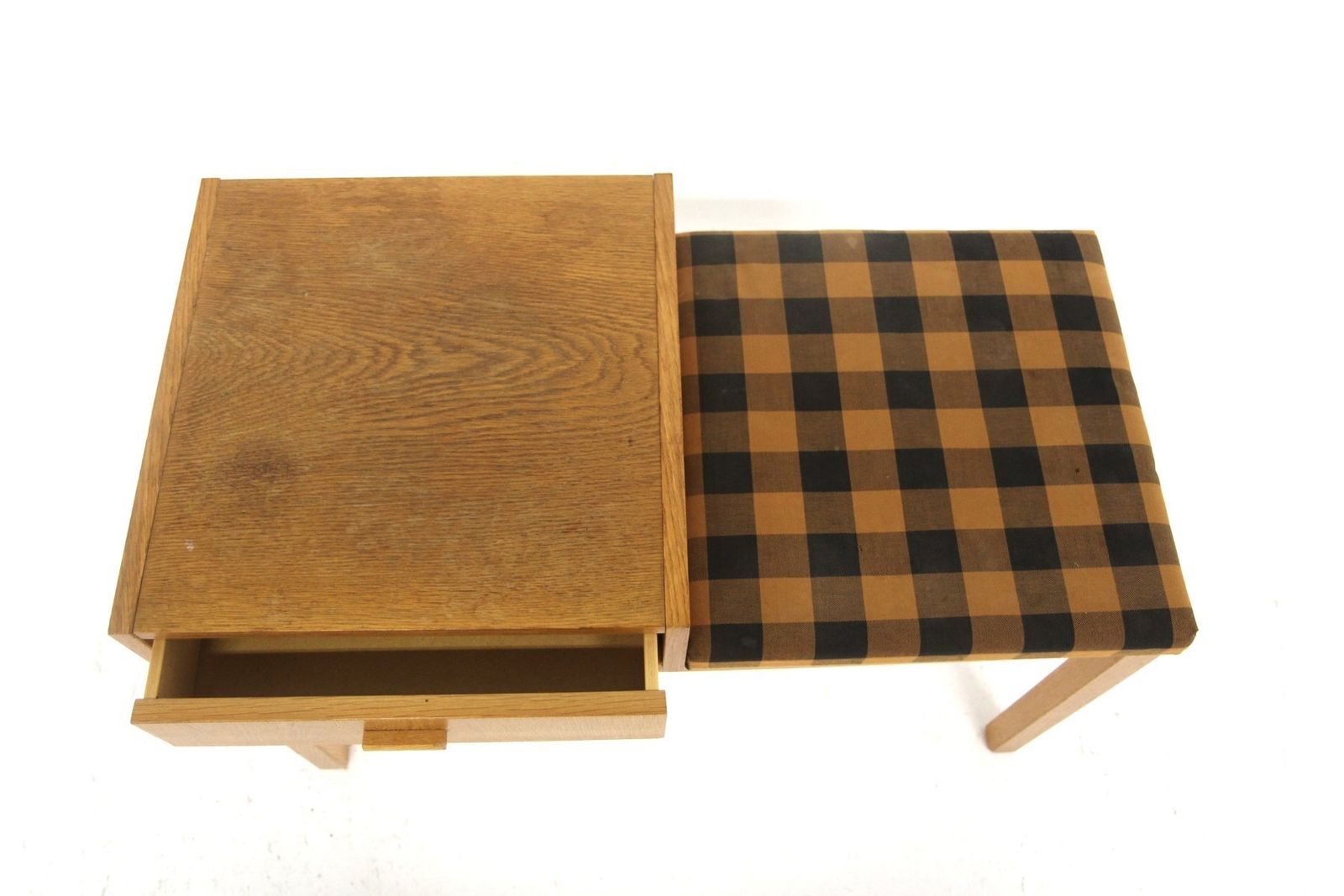 Scandinavian Oak Telephone Bench, 1960 photo Furniture